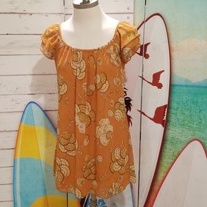 Nautical Chain Shells Sheer Mini Dress